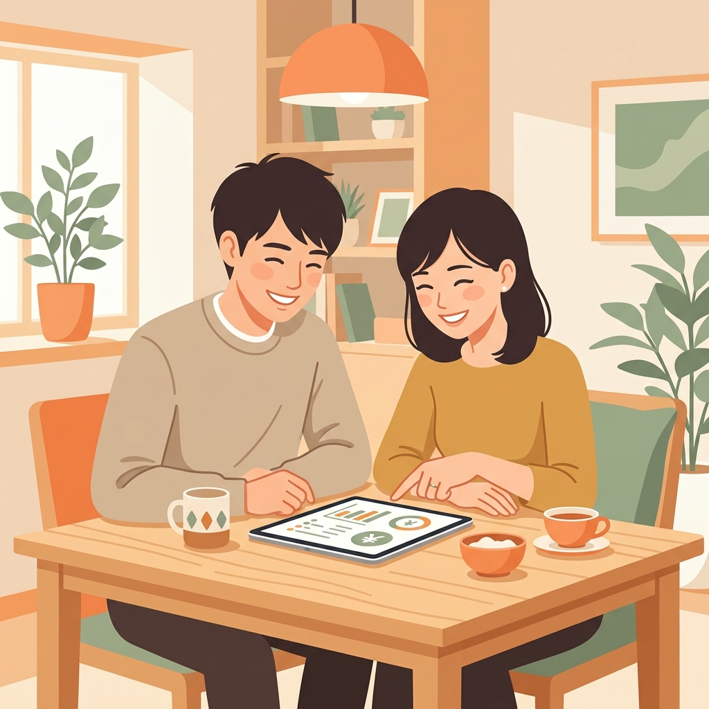 新婚夫婦のお金ルール：共働きで揉めない家計管理